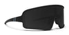 Concord East Polarized Sunglasses - Black Rubber Wrap Around Frame & Smoke Black Single Lens Sunglasses | $58 US | Blenders Eyewear