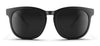 Moon Dawg Polarized Sunglasses - Matte Black Frame & Smoke Lens