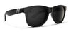 Deep Space X2 Polarized Round Sunglasses - Matte Black Frame & Smoke Lens Sunglasses | $48 US | Blenders Eyewear