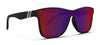Crimson Night Polarized Sunglasses - Black Red Shield Lens & Black Cat Eye Frame Sunglasses | $58 US | Blenders Eyewear