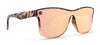 Lion Heart Polarized Sunglasses - Shield Lens & Crystal Peach Tortoise Fade Frame Sunglasses | $58 US | Blenders Eyewear