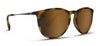 Broadway Nika Polarized Sunglasses - Tortoise Frame & Amber Lens Sunglasses | $48 US | Blenders Eyewear