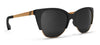 Americano Polarized Sunglasses - Smoke Lens & Matte Black Rubber Frame