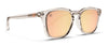 Sweet Diva Polarized Sunglasses - Champagne Mirror Lens & Gloss Crystal Grey Frame Sunglasses | $48 US | Blenders Eyewear