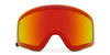Sierra Red | Aura Lens - Ski & Snowboard Lenses with Anti-Fog & Anti-Scratch Lens Coating