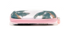 Shoreline Case - Pink & Green Tropical Palm Tree Sunglass & Eyeglass Case