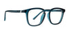 Freelance Blue Light Glasses - Gloss Teal Square Frame & Clear Blue Light Blocking Lens Blue Light | $48 US | Blenders Eyewear