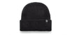 Black Beanie - Black Waffle Knit Snow Hat & Gear Accessory